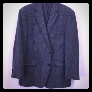 Blue/black sport jacket